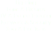 Lighting
Fans & Fixtures
TV & Home Theater
Network & Security
Spa & Hot Tubs